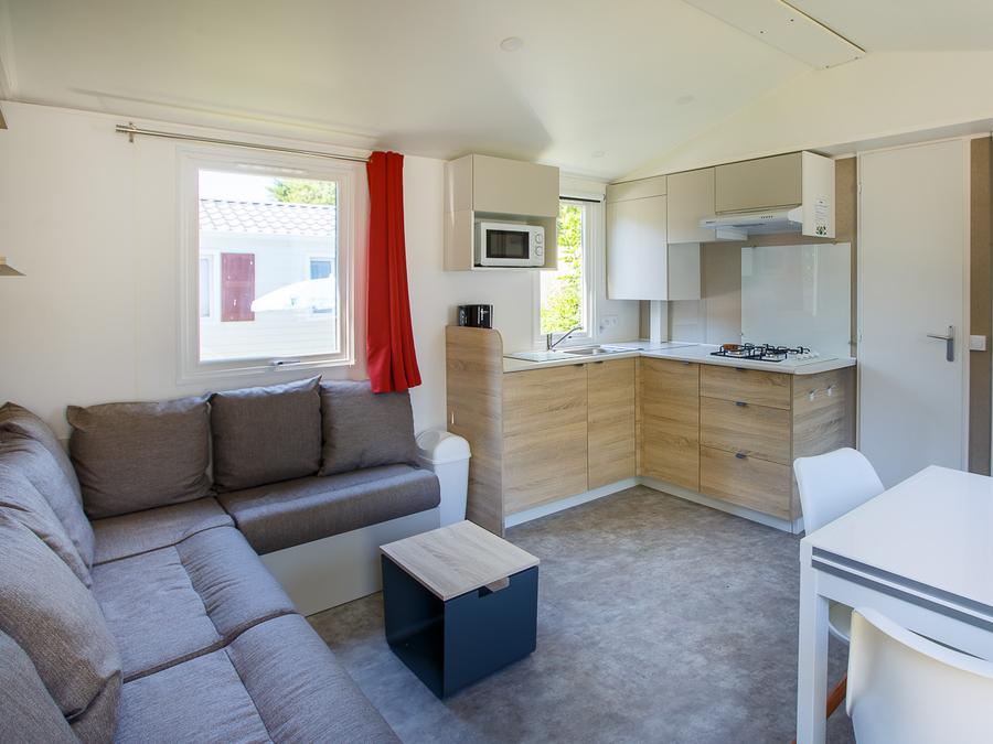 Mobilhome 4 personnes - CONFORT - 2 Chambres - TV - sans terrasse 6