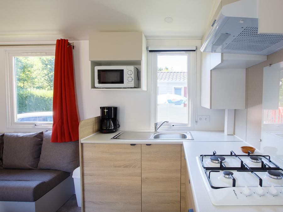 Mobilhome 4 personnes - CONFORT - 2 Chambres - TV - sans terrasse 2