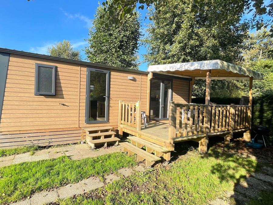 Mobilhome 4 personnes - PREMIUM - 2 chambres - TV - avec terrasse couverte - lave vaisselle 1/4 pers 7