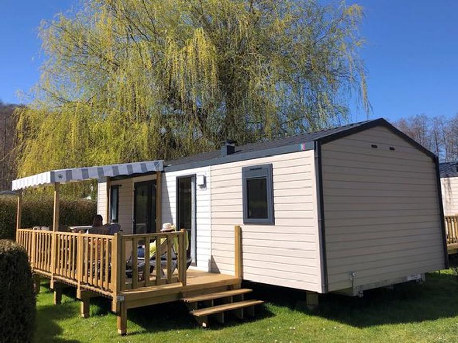 Mobilhome 6 personnes - PREMIUM - 3 chambres - TV - avec terrasse couverte - lave vaisselle 0