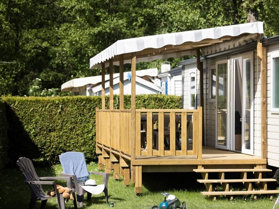 Mobilhome 6 personnes - PREMIUM - 3 chambres - TV - avec terrasse couverte - lave vaisselle 5