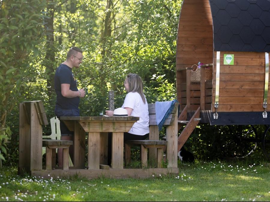 Tiny house 2 personnes - Tonneau ou Roulotte - INSOLITE NATURE - 1 Chambre - sans sanitaires, sans TV 5