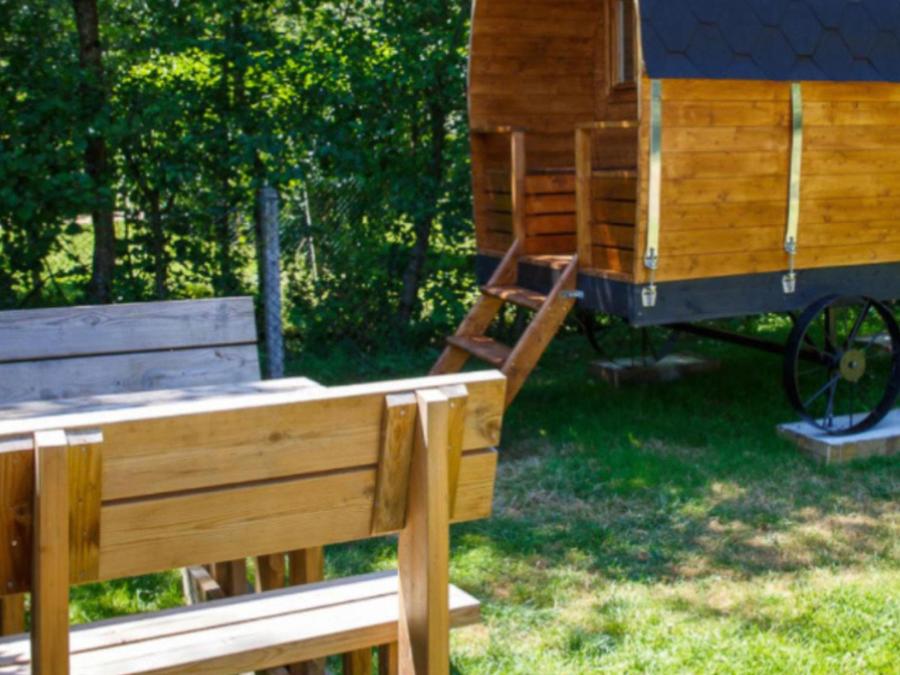 Tiny house 2 personnes - Tonneau ou Roulotte - INSOLITE NATURE - 1 Chambre - sans sanitaires, sans TV 3
