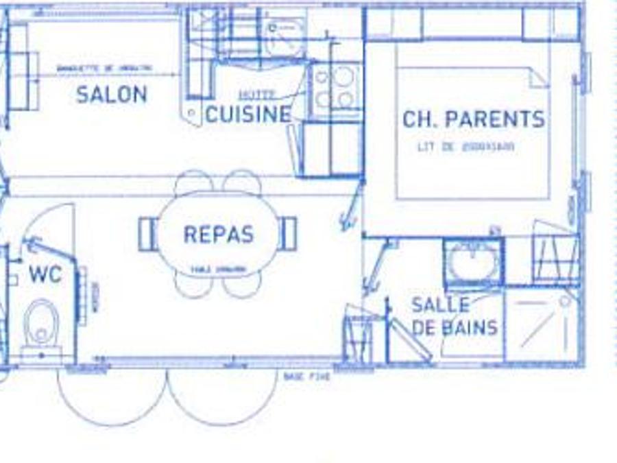 Mobilhome 6 personnes - PRIVILEGE - 3 Chambres - TV - avec terrasse semi couverte 6