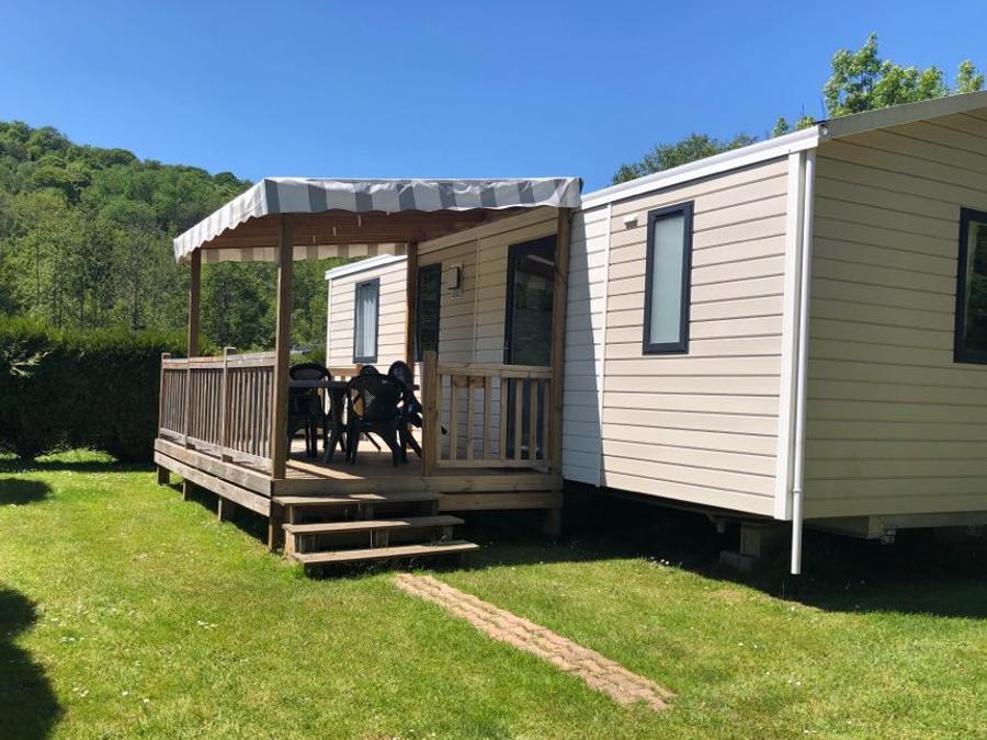 Mobilhome 6 personnes - PRIVILEGE - 3 Chambres - TV - avec terrasse semi couverte 0