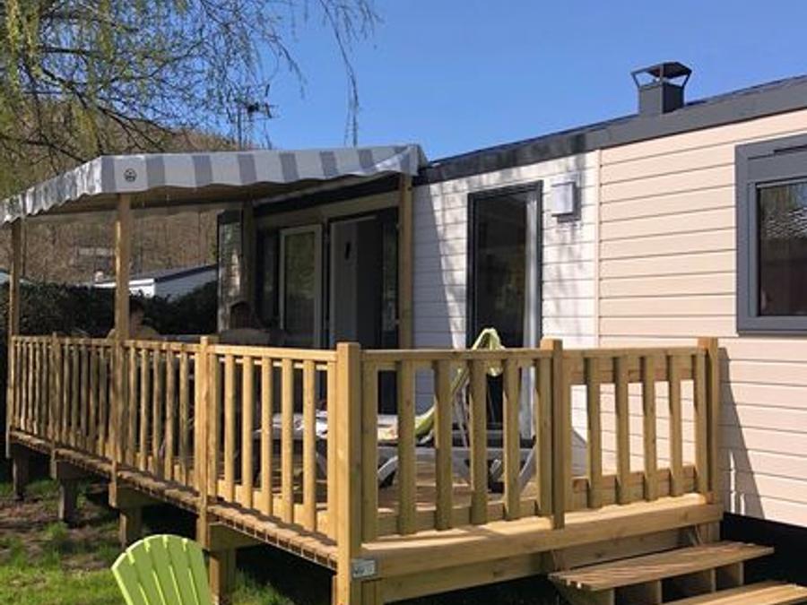 Mobilhome 4 personnes - PREMIUM - Baby FAMILY - 2 Chambres - TV - avec terrasse, salle de jeux, lave vaisselle 0