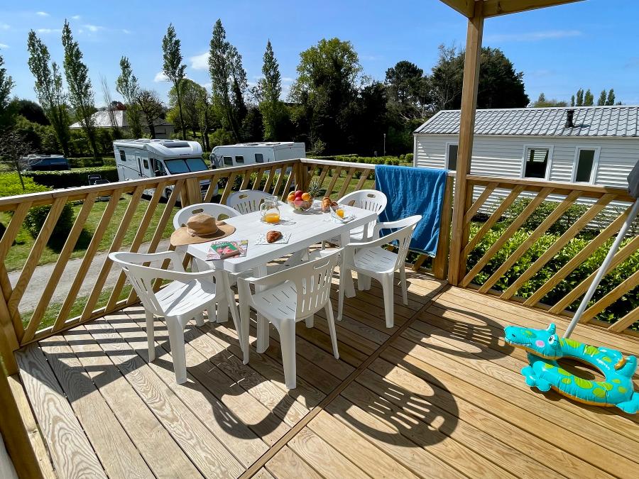 Mobilhome 4 personnes - Loggia 2 ch 3