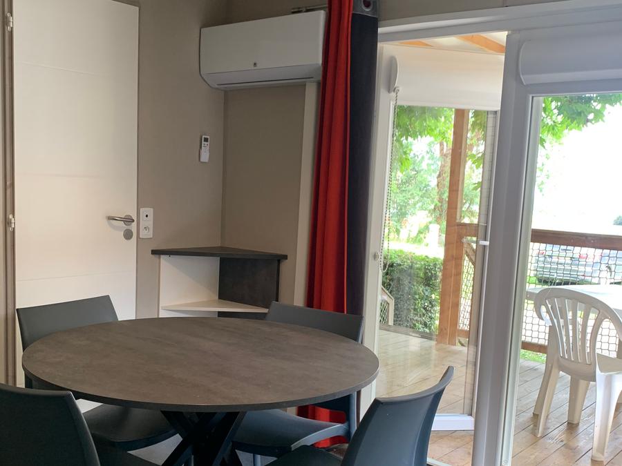 Chalet 4 personnes - 25m² / 2 chambres - Terrasse couverte 22