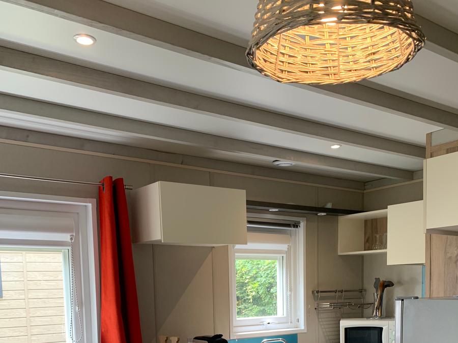Chalet 4 personnes - 25m² / 2 chambres - Terrasse couverte 23