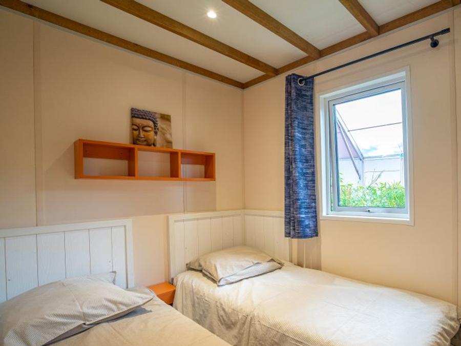 Chalet 4 personnes - 25m² / 2 chambres - Terrasse couverte 20