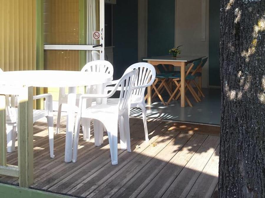 Chalet 4 personnes - 25m² / 2 chambres - Terrasse couverte 8