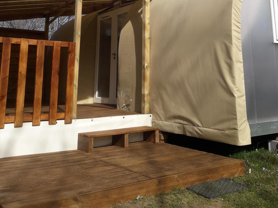 Bungalow toilé 4 personnes - COCO SWEET (sans sanitaire, sans eau, sans terrasse) 4