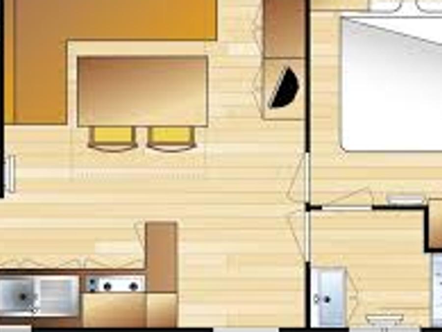 Mobilhome 4 personnes - IRM SUPER MERCURE 1