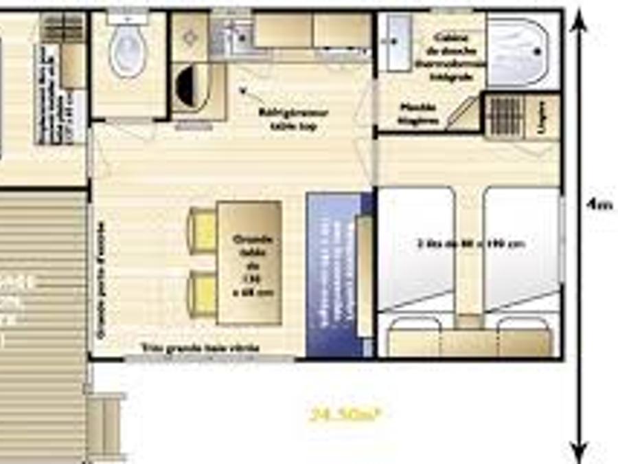 Mobilhome 4 personnes - IRM lodgia 1