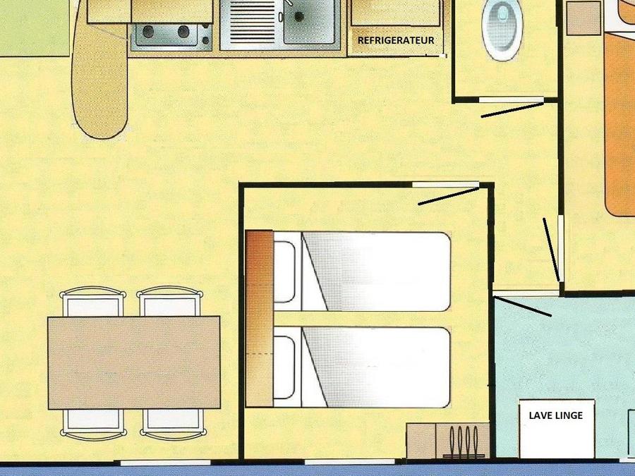 Mobilhome 4 personnes - 32m2 4