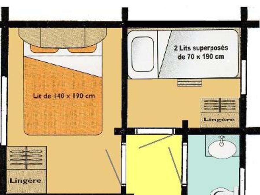 Chalet 4 personnes - 30m2 4