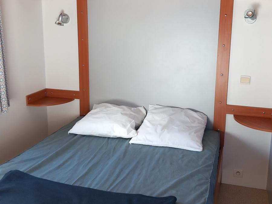Mobilhome 4 personnes - BLEUET - 2 chambres avec terrasse couverte - 28m² 2