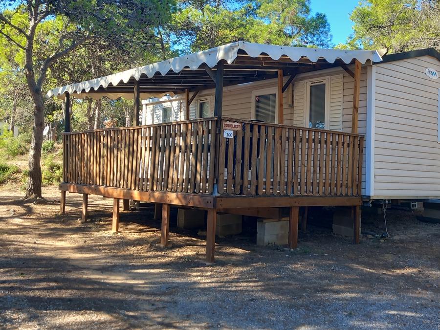 Mobilhome 6 personnes - TOUT CONFORT - 3 chambres avec climatisation et TV - 30m² 0