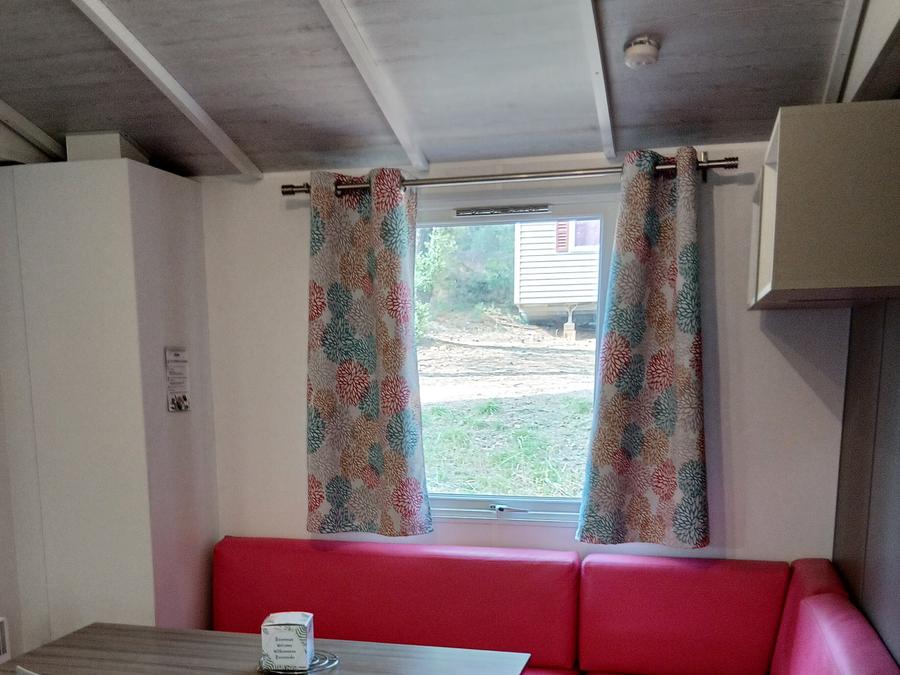 Mobilhome 6 personnes - TOUT CONFORT - 3 chambres avec climatisation et TV - 30m² 2