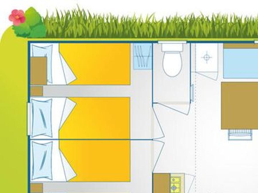 Mobilhome 6 personnes - Happy Premium 7