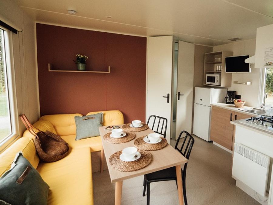 Mobilhome 6 personnes - KONFORT (2ch + convertible 6p) 28 à 32 5