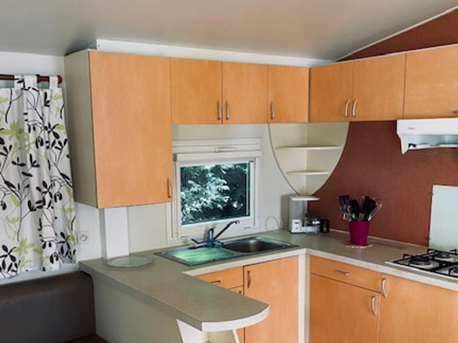 Mobilhome 4 personnes - H 07 CLIM 2 ch Grande Terrasse 7