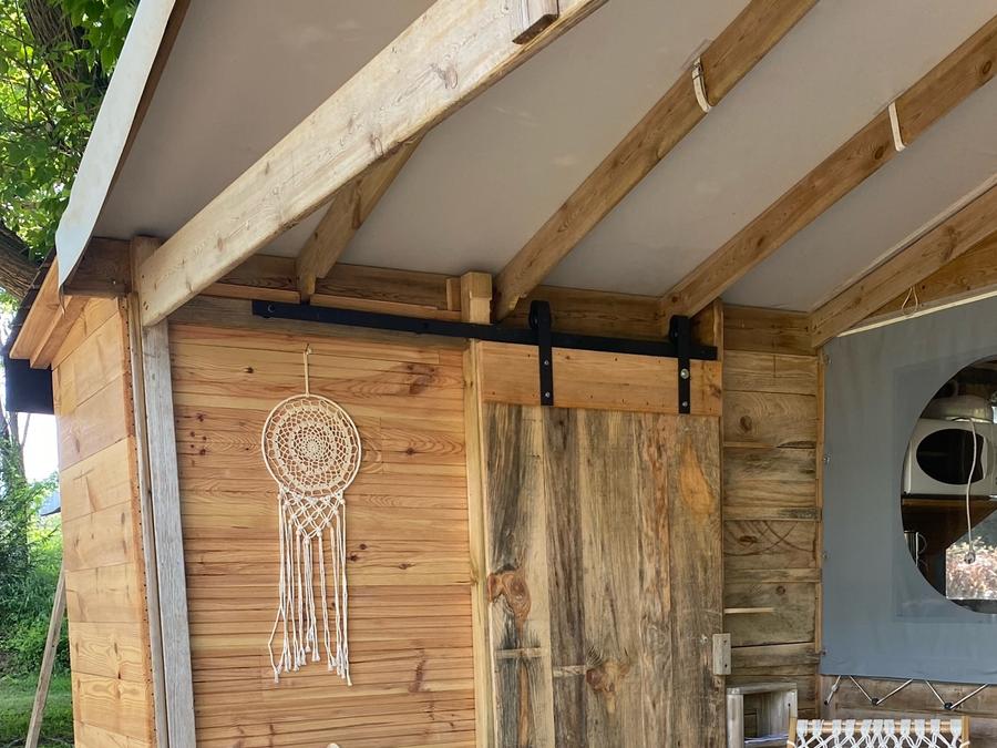 Bungalow toilé 4 personnes - B30 Lodge Toilé 2ch WC 1