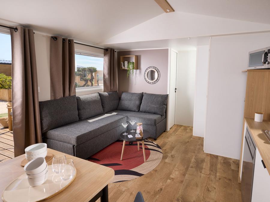 Mobilhome 6 personnes - PRESTIGE 3 chambres 1