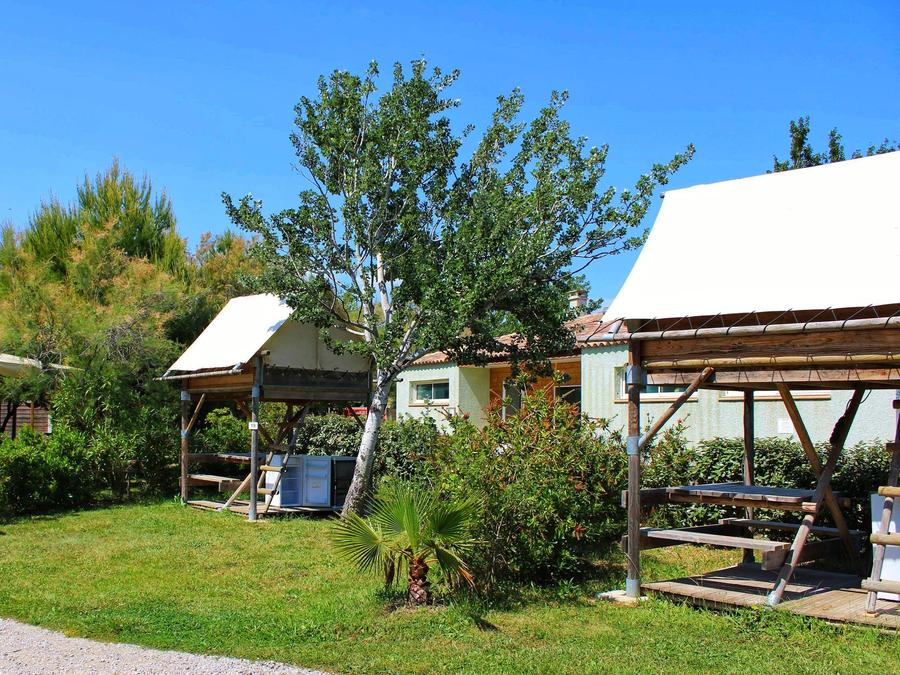 Tente en toile et en bois 2 personnes - Bivouac sous les étoiles 4