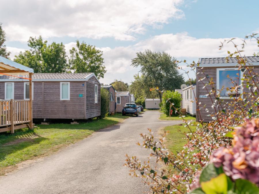 Mobilhome 6 personnes - Mobil-home Standard 28m² - 3 chambres + TV + Terrasse 6 pers. 2