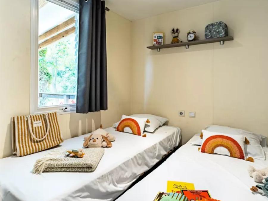 Mobilhome 6 personnes - Cottage 4 Pièces 6 Personnes Climatisé + TV ** 6