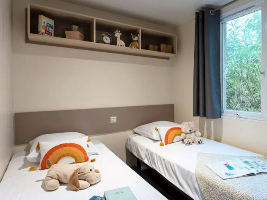 Mobilhome 4 personnes - Cottage 3 Pièces 4 Personnes Climatisé + TV ** 5