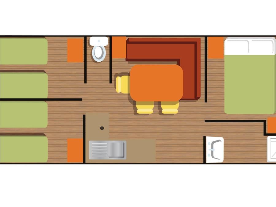 Mobilhome 6 personnes - TITANIA 7