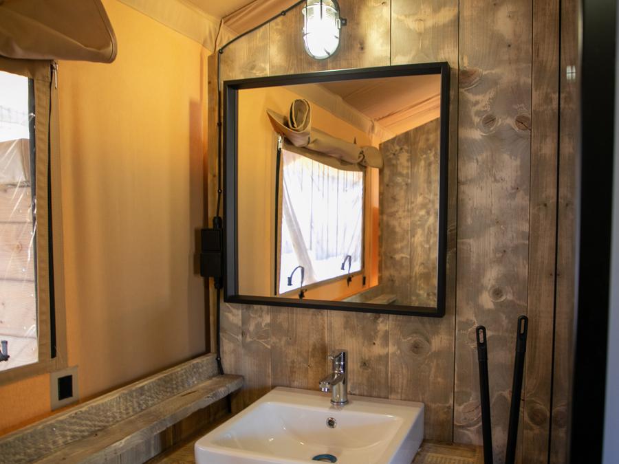 Tente en toile et en bois 5 personnes - VARADERO 2 chambres - 50 m2 7