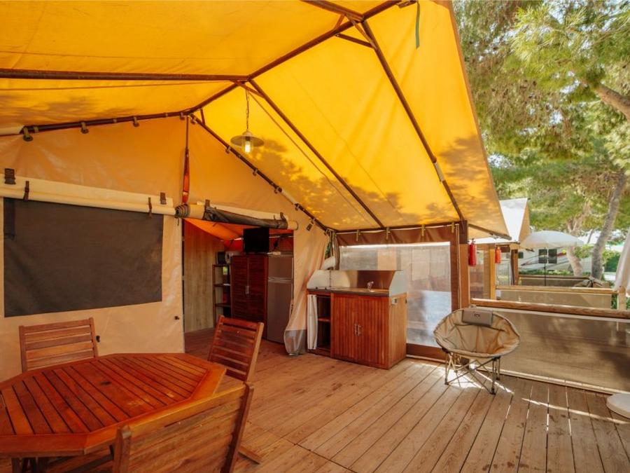 Tente en toile et en bois 2 personnes - NASSAU TENT - Prix pour 2 personnes 0