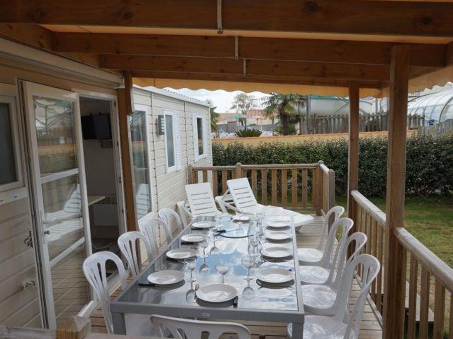 Mobilhome 8 personnes - C- Mobil-home Quatro - 4 chambres 2 salles de douche 1