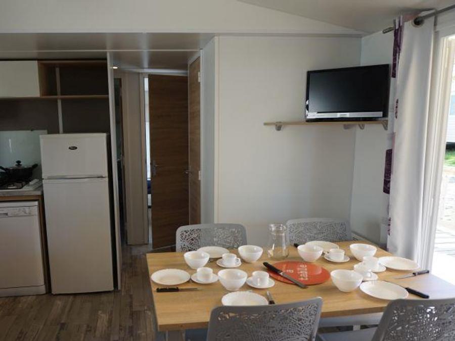 Mobilhome 8 personnes - C- Mobil-home Quatro - 4 chambres 5