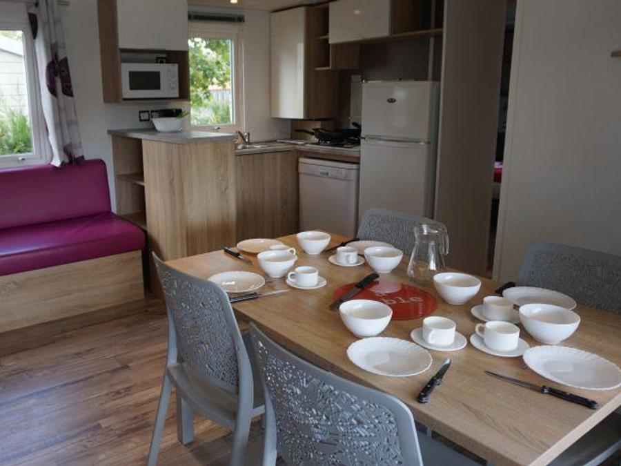 Mobilhome 8 personnes - C- Mobil-home Quatro - 4 chambres 4