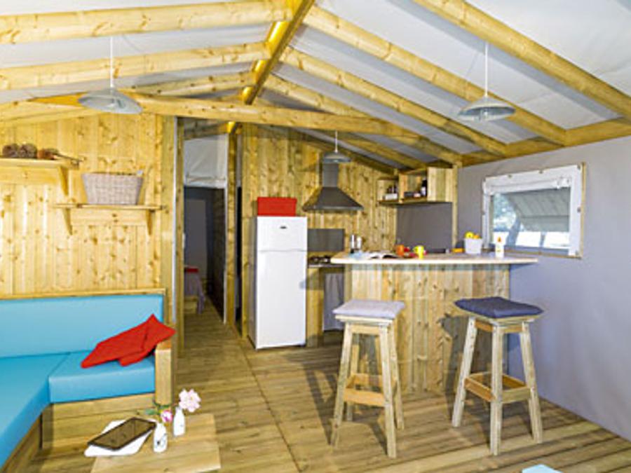 Lodge 4 personnes - Ecolodge 2 CH - 4 PERS 32 m² - TV + CLIM 2