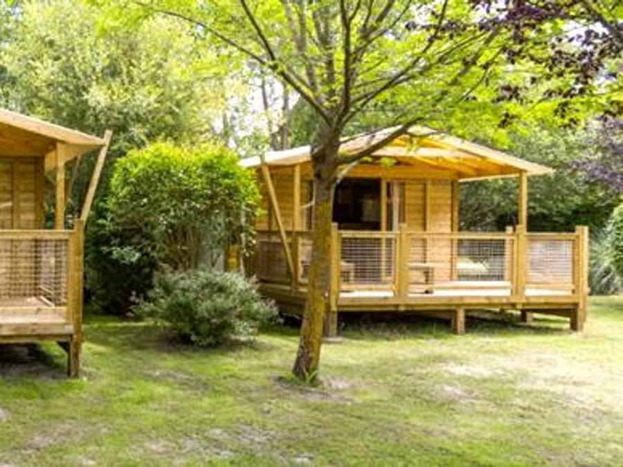 Lodge 4 personnes - Ecolodge 2 CH - 4 PERS 32 m² - TV + CLIM 0