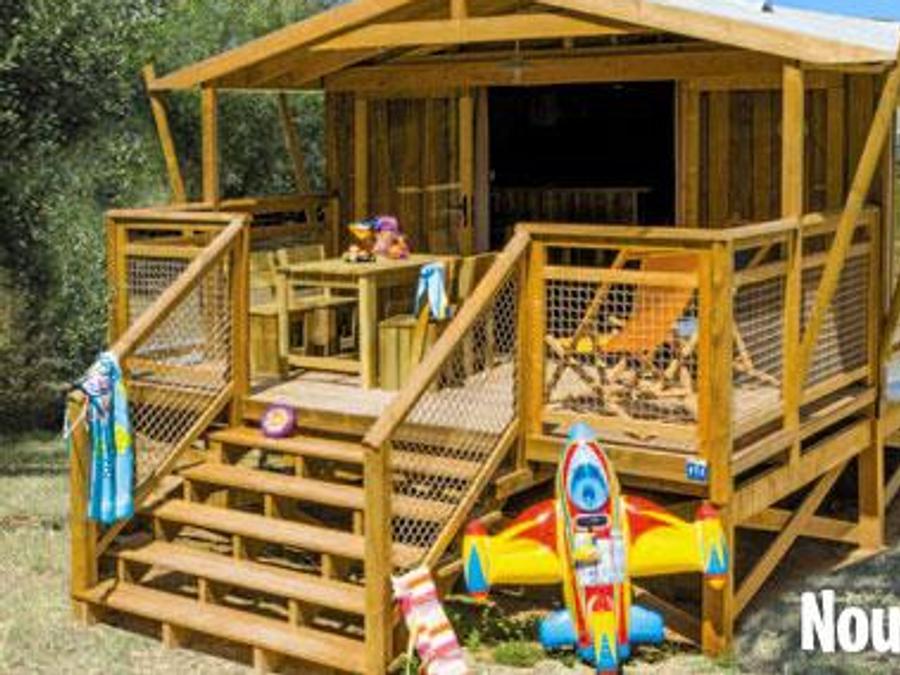 Lodge 4 personnes - Ecolodge 2 CH - 4 PERS 32 m² - TV + CLIM 1