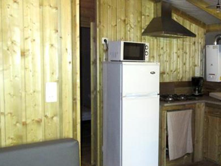 Bungalow toilé 4 personnes - Ecolodge 2 CH - 4 PERS 32 m -TV + CLIM 4