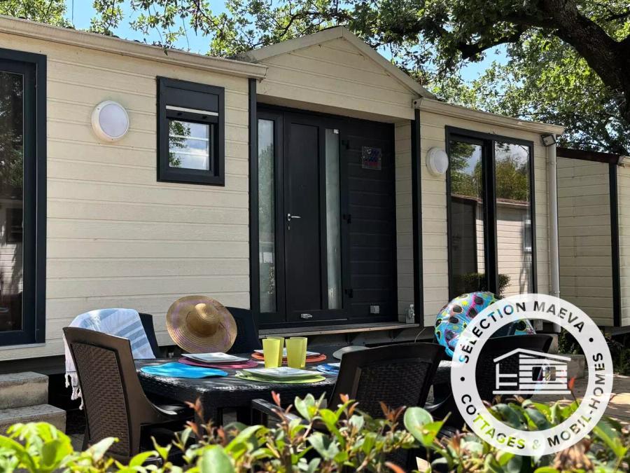Mobilhome 6 personnes - Mobil-home Alabama Confort 3 Pièces 4/6 Personnes Climatisé + TV 2 sdb 0