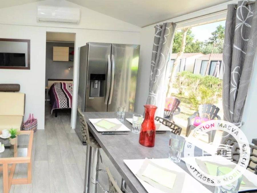 Mobilhome 6 personnes - Mobil-home Alabama Confort 3 Pièces 4/6 Personnes Climatisé + TV 2 sdb 4
