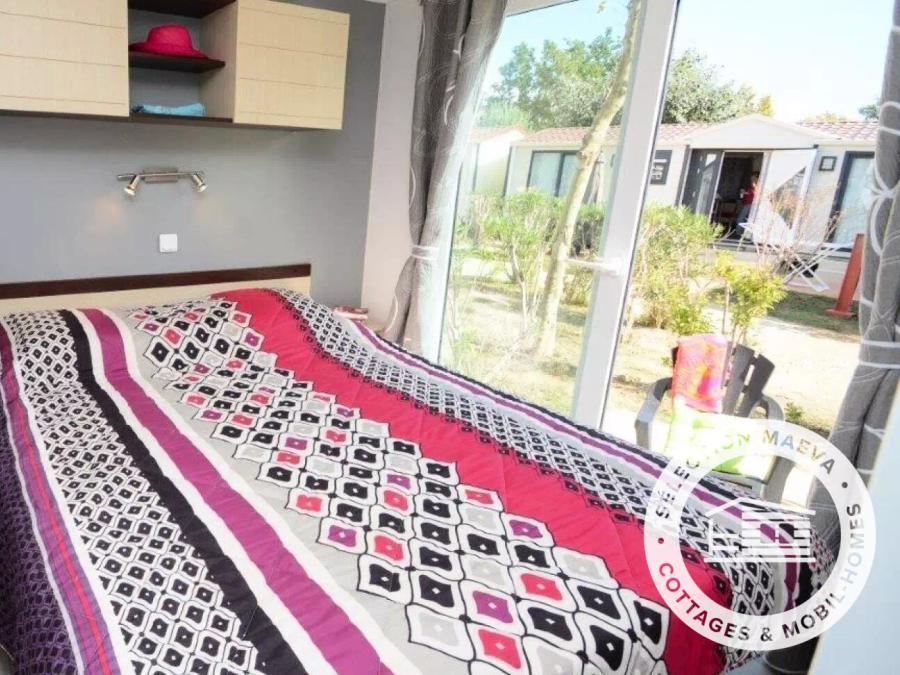 Mobilhome 6 personnes - Mobil-home Alabama Confort 3 Pièces 4/6 Personnes Climatisé + TV 2 sdb 5