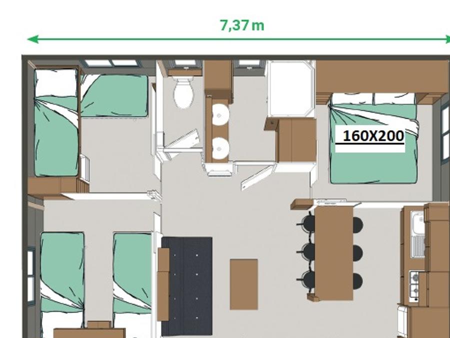 Chalet 6 personnes - BELHARRA 5/6 personnes - 3 chambres 19
