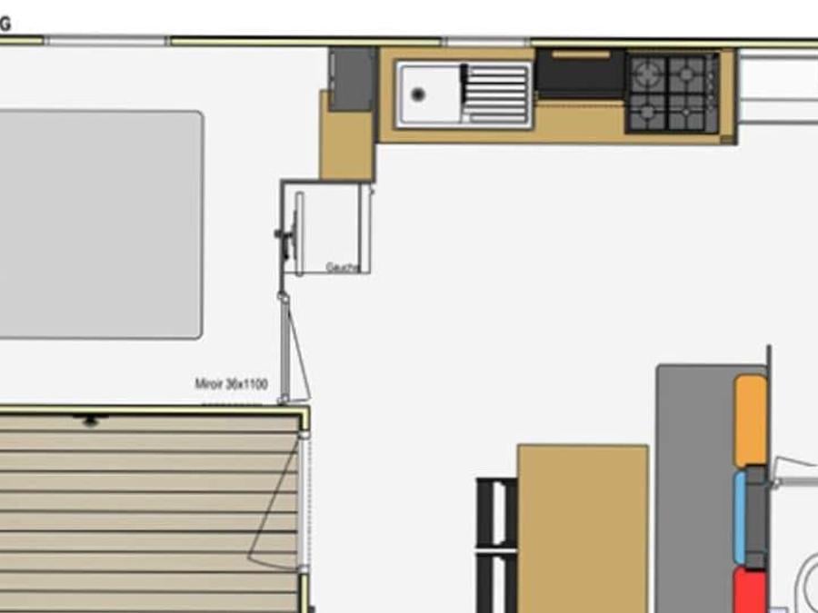 Mobilhome 6 personnes - MH2 MALAGA 27 m² 9