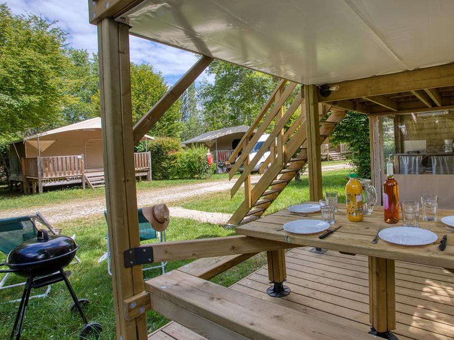 Hébergement 4 personnes - Cabane Camp'étoile 20m² - 2 chambres 2