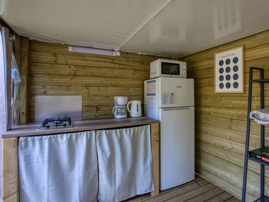Hébergement 4 personnes - Cabane Camp'étoile 20m² - 2 chambres 3