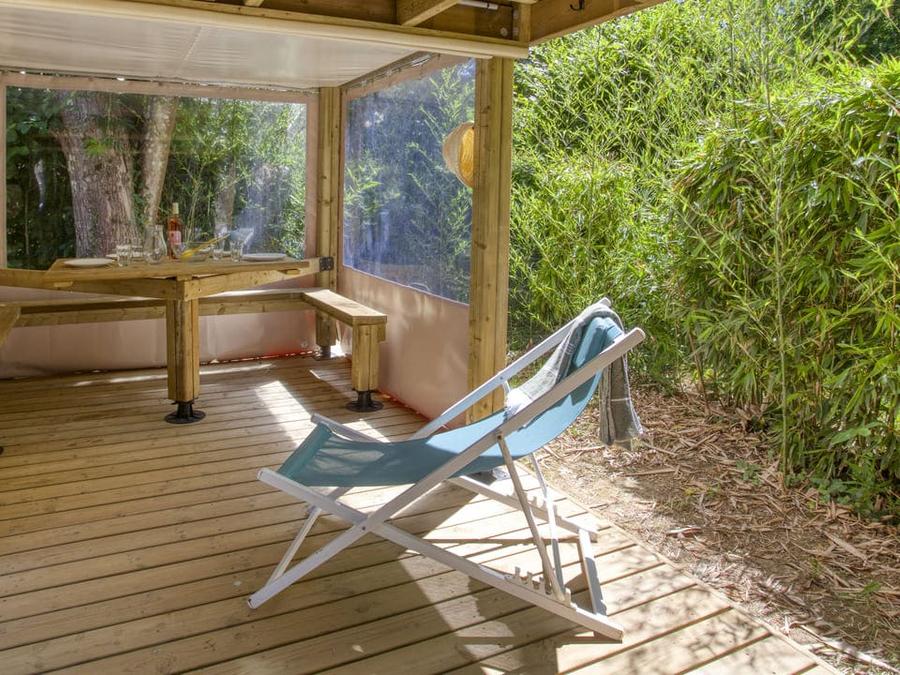 Hébergement 4 personnes - Cabane Camp'étoile 20m² - 2 chambres 7